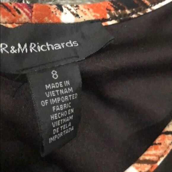 R&M Richards Sleeveless Scoop neck Dress - Picture 4 of 5